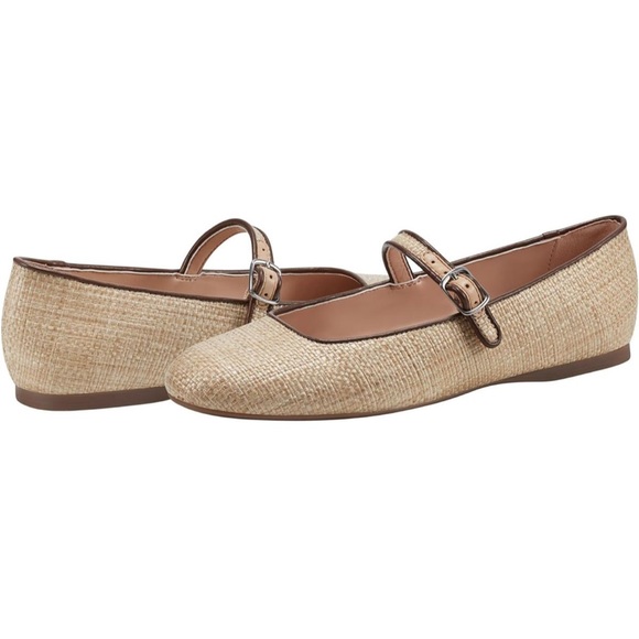 Bandolino Women’s Philly Mary Jane Flat Dark Natural 8 NEW - Picture 6 of 8